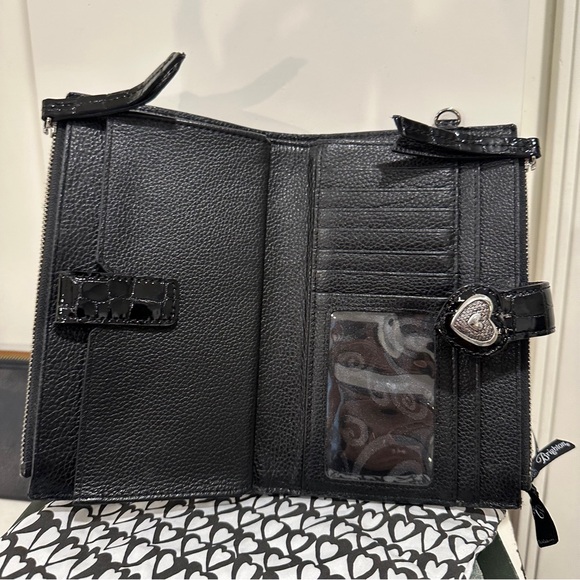 Brighton Bellissimo Heart Double Zip Wallet - Picture 10 of 16